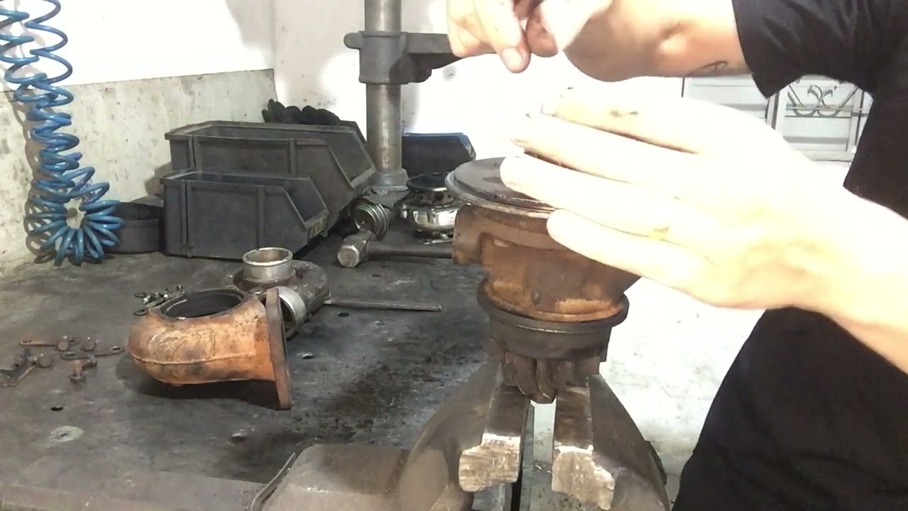 Como Recondicionar Turbina #parte1 @jonathan.spartanguinchos Todos os passos de como recondicionar um Turbo
