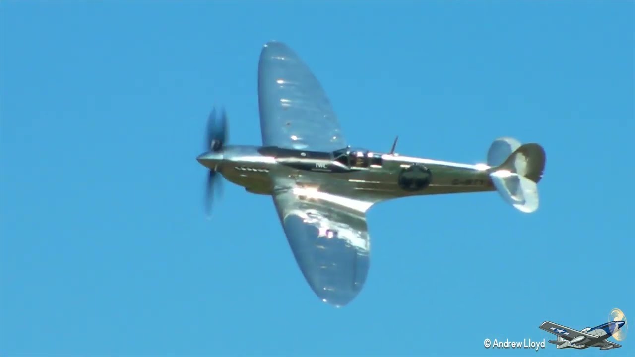 The Silver Spitfire - G-IRTY