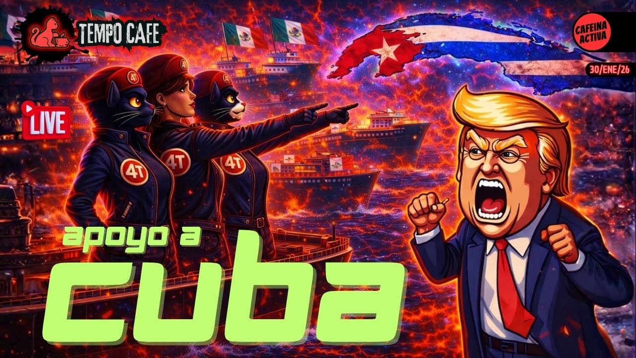 ALERTAAA! 🚨 EEUU BLOQUEA AYUDA A CUBA 🔴 EL APOYO PERSISTE 🔴 CRISIS MUNDIAL ☕ TEMPO CAFE  📱