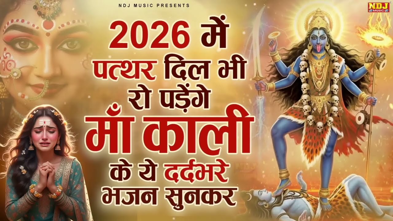 2026 में पत्थर दिल भी रो पड़ेंगे माँ काली के ये दर्दभरे भजन सुनकर | Superhit Kali Mata Bhajan 2026