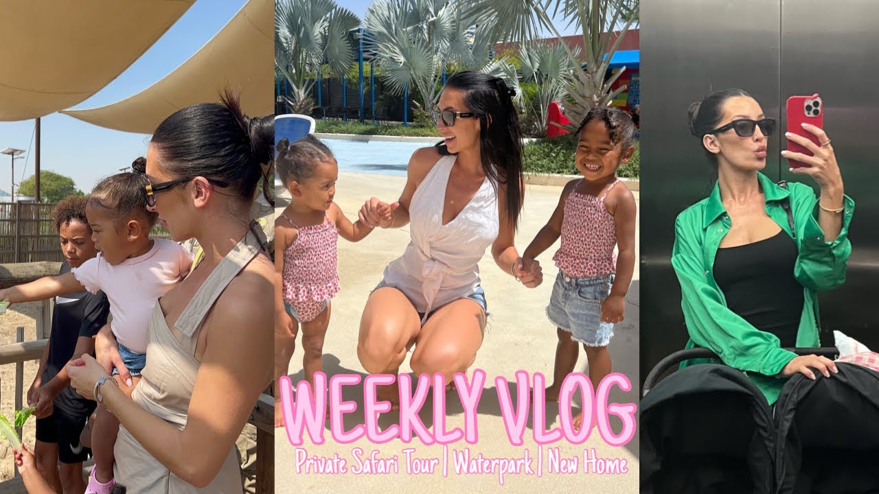 WEEKLY VLOG! WE FOUND OUR NEW HOME | SAFARI & WATER PARK FUN