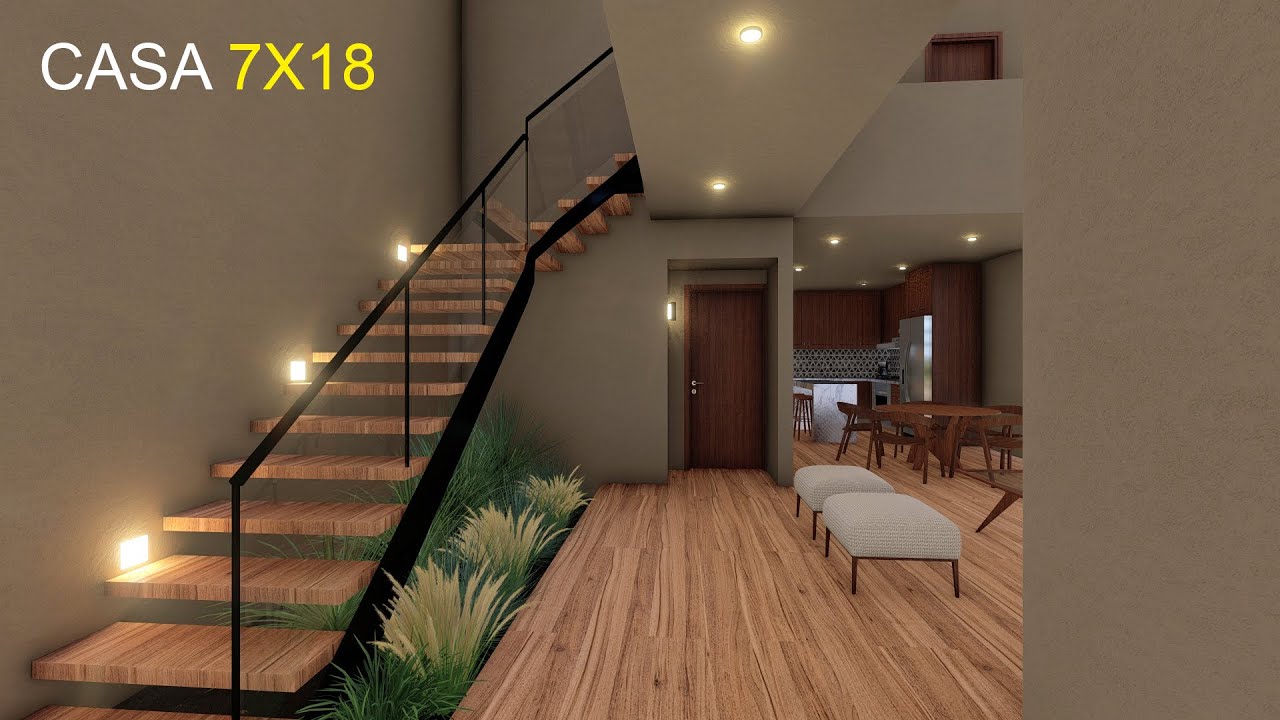 CASA pequeña 7x18 | MÁXIMO espacio