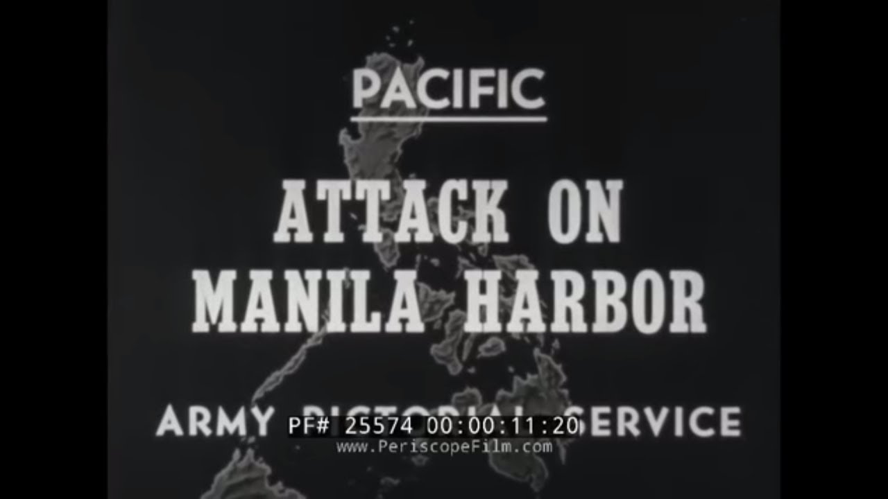 Боевой бюллетень Второй мировой войны № 40. Нападение на порт Манила и вторжение на Филиппины 25574