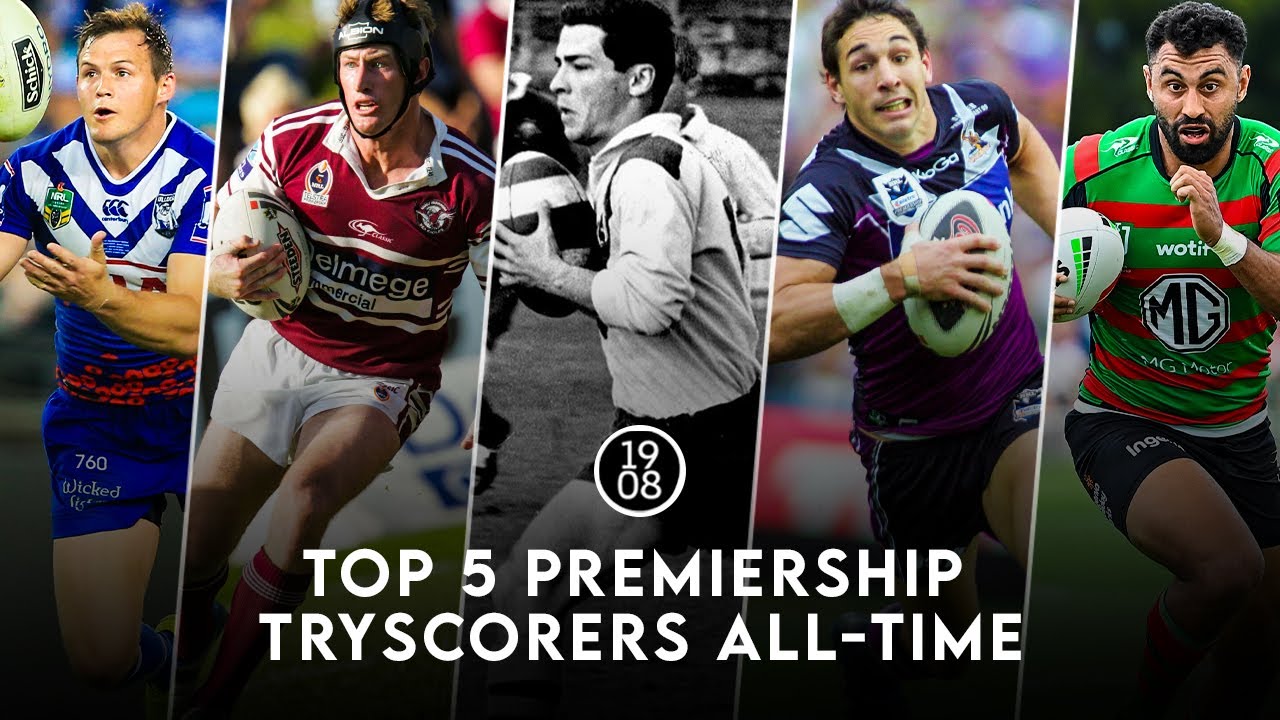 RECORD BREAKERS: The top five premiership tryscorers of all-time