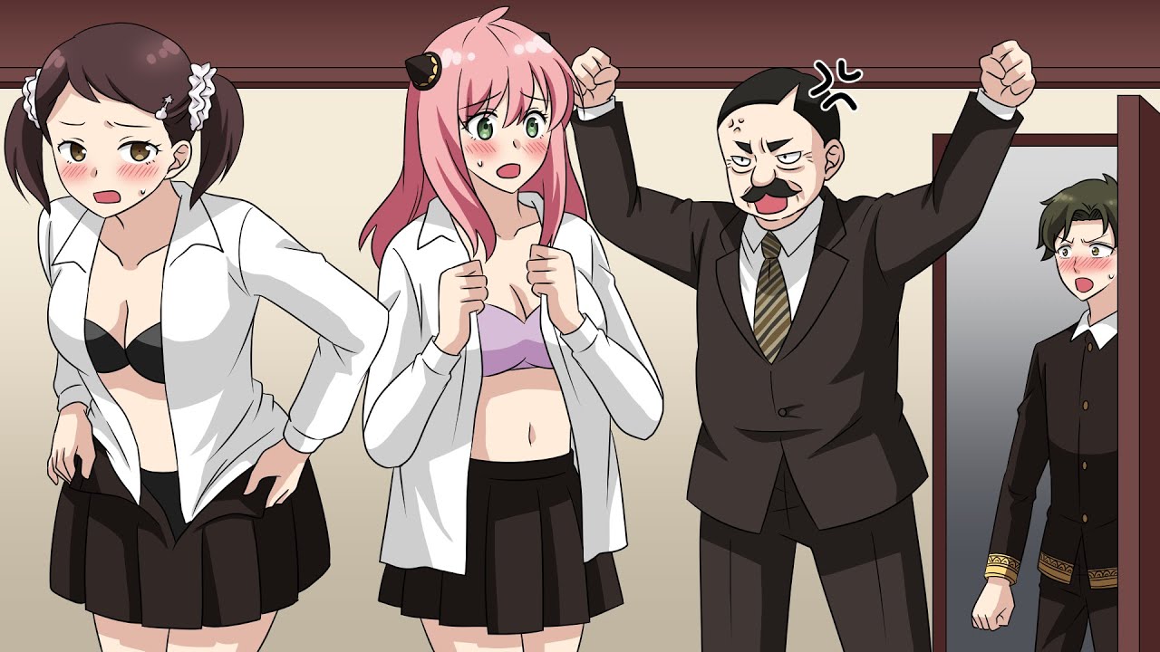 【ダミアニャ成長if】下着禁止！？もしもアーニャがブラック校則で先生たちから嫌がらせを受けたら？ダミアンがかっこよく撃退するも恥ずかしいｗ【スパイファミリー】【SPY×FAMILY】【アニメ】