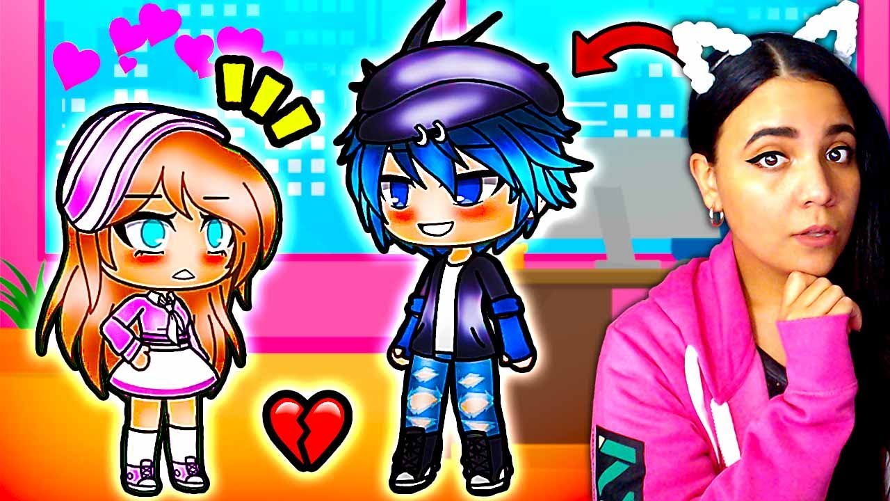 💔 Он мой придурок, а я его ботан... 🤓 Мини-фильм Gacha Life «История любви» с участием Natertot