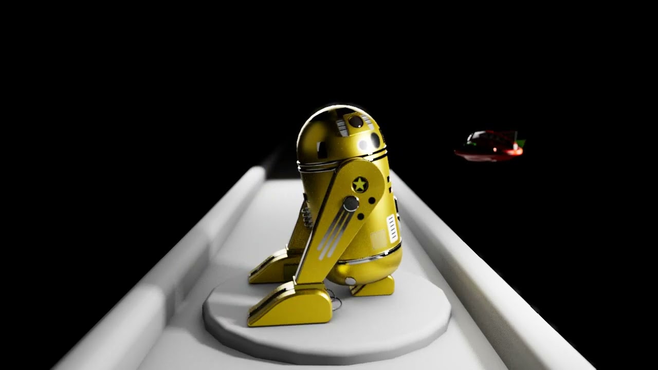 SPACE ENCOUNTER | Animation Clip by Beginner 3D Animation Student