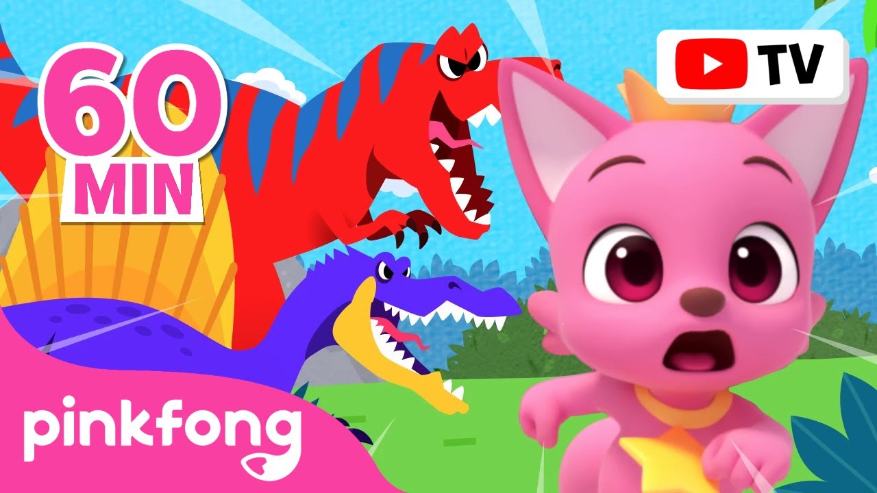 🦖Tyrannosaurus Rex and more | @PinkfongDinosaurs Songs & Stories | Pinkfong Dinosaur Cartoon