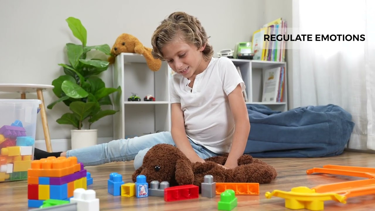 Best Weighted Stuffed Animals - Microwaveable Weighted lap Pad - Weighted Lap Blanket