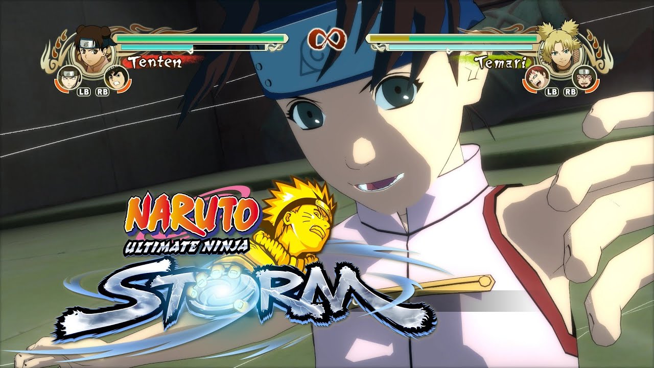 Naruto: Ultimate Ninja Storm Tenten Full Moveset