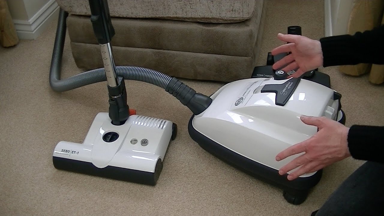 Sebo K3 Premium Cylinder Vacuum Cleaner Demonstration & Review