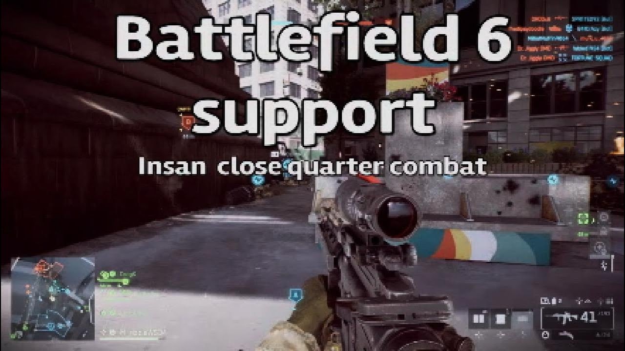 Battlefield 6 support (flank and funny glitch)