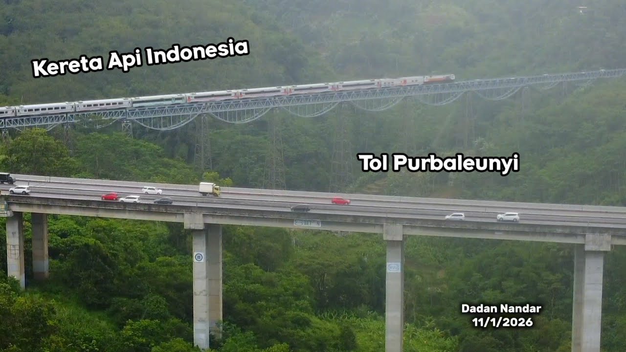 Kereta Api Indonesia, Tol Purbaleunyi, dan Kereta Cepat Indonesia China KCIC