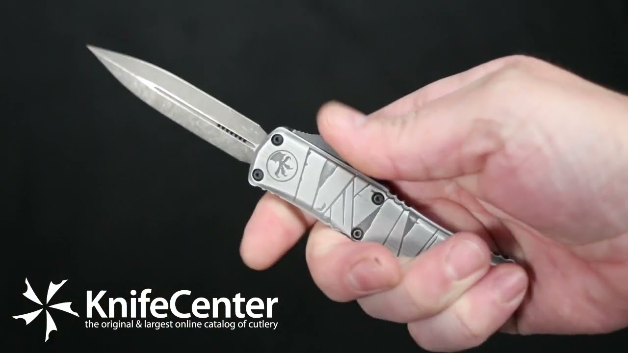 Microtech 1702M-1BMHWMYS Signature Series Hera II Mini OTF AUTO Knife