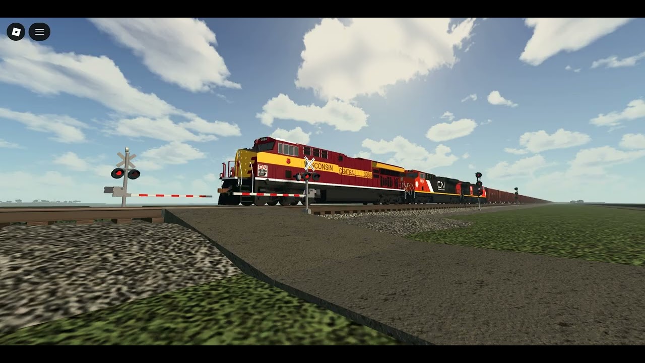 CN Herzog Train (CN 3069 LEADING)