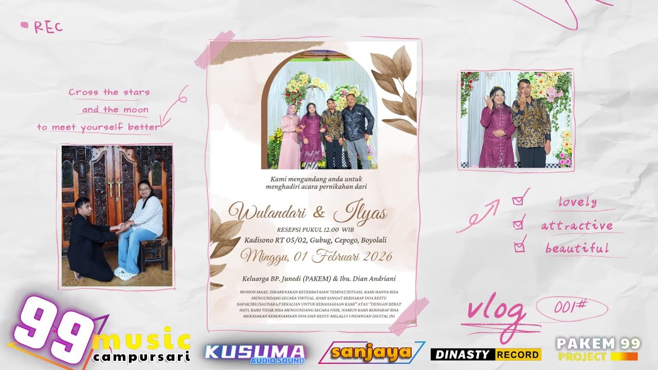 LIVE CS 99 CAMPURSARI // THE WEDDING WULANDARI & ILYAS // LIVE IN KADISONO,GUBUQ,CEPOGO