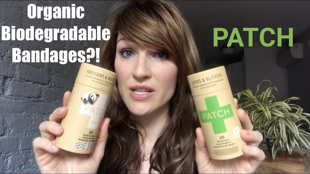 PATCH Organic Bamboo Biodegradable Bandages