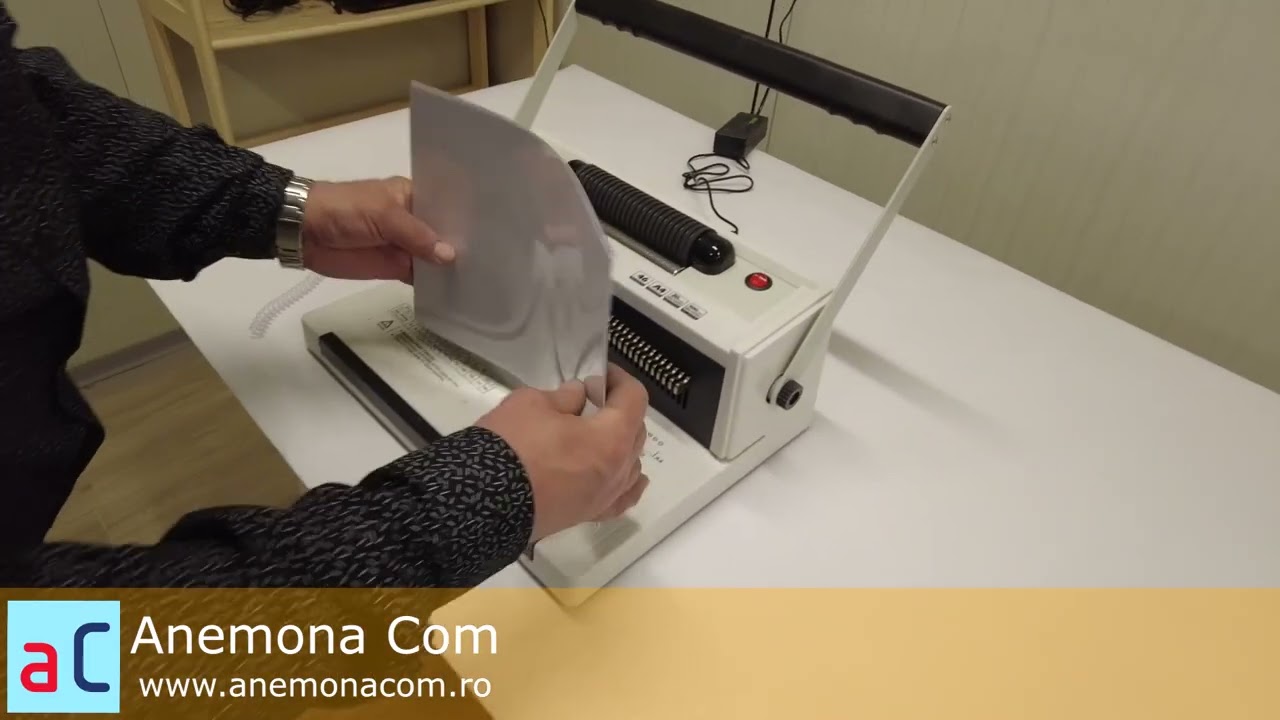 Aparat profesional de indosariat cu spirale continue pas 4:1 - UNITEC S20A