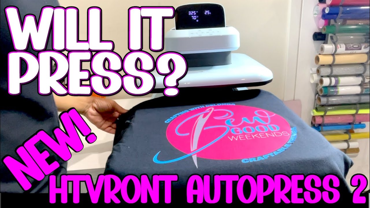 NEW HTVRONT AUTOPRESS 2 | TEST & REVIEW | DTF, SUBLIMATION & PUFF HTV