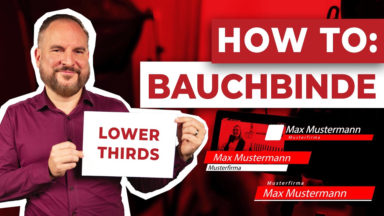 Bauchbinden: Die untersch&auml;tzte Waffe in Imagefilmen 🎯