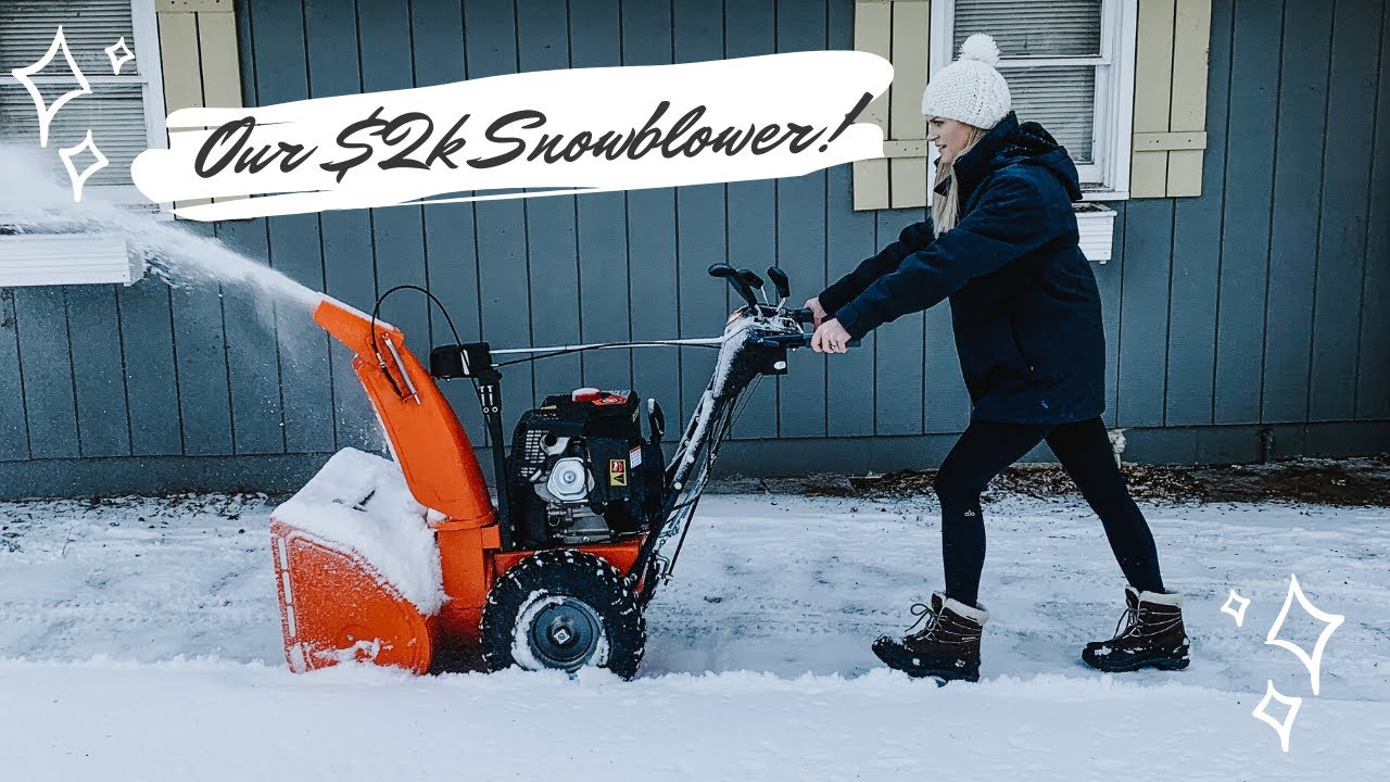 OUR BRAND NEW + SPONSORED ARIENS SNOWBLOWER! || Ariens Platinum 24 SHO || Nordic Dwell