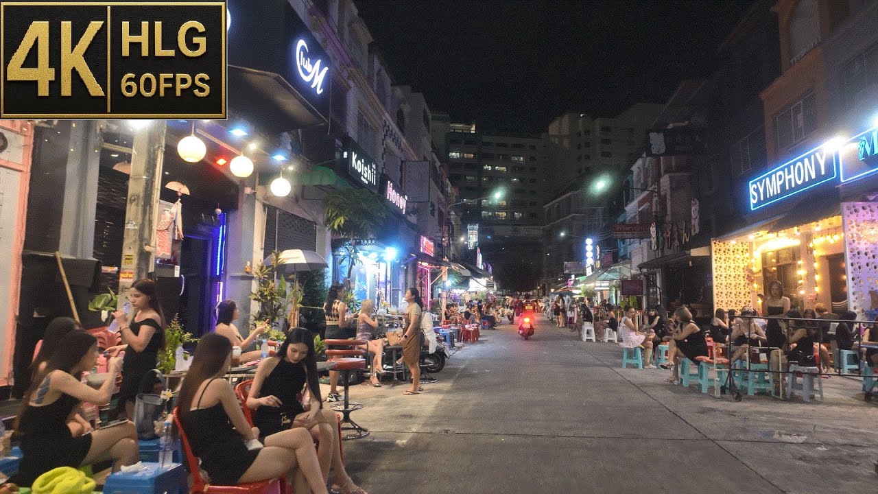 [4K HLG] Japanese Street,Snack Bars | Sriracha Nakorn 1 Rd | Si Racha Nakhon 6 Rd | WT | 20250525