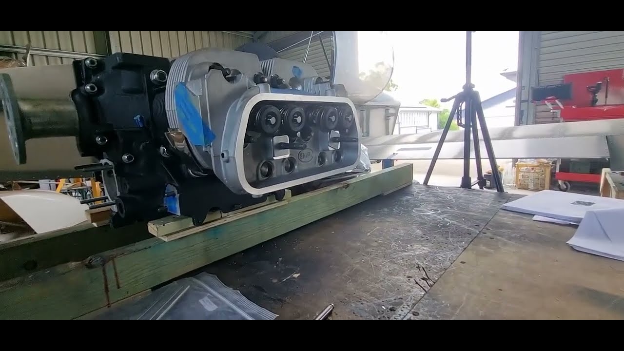 Sonex Waiex B, part 62, episode 4- Installing the push rods