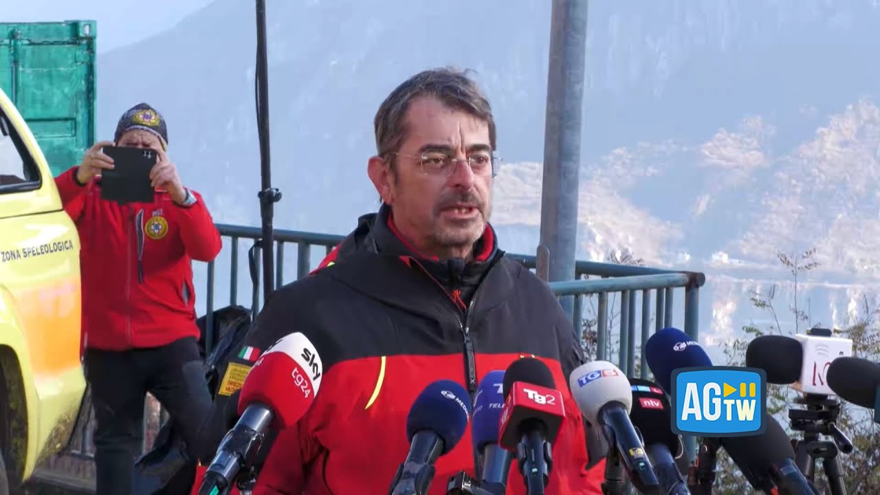 Ottavia Piana, impegnati 130 soccorritori. Gabutti (CNSA): «Nella grotta nessuna comunicazione»