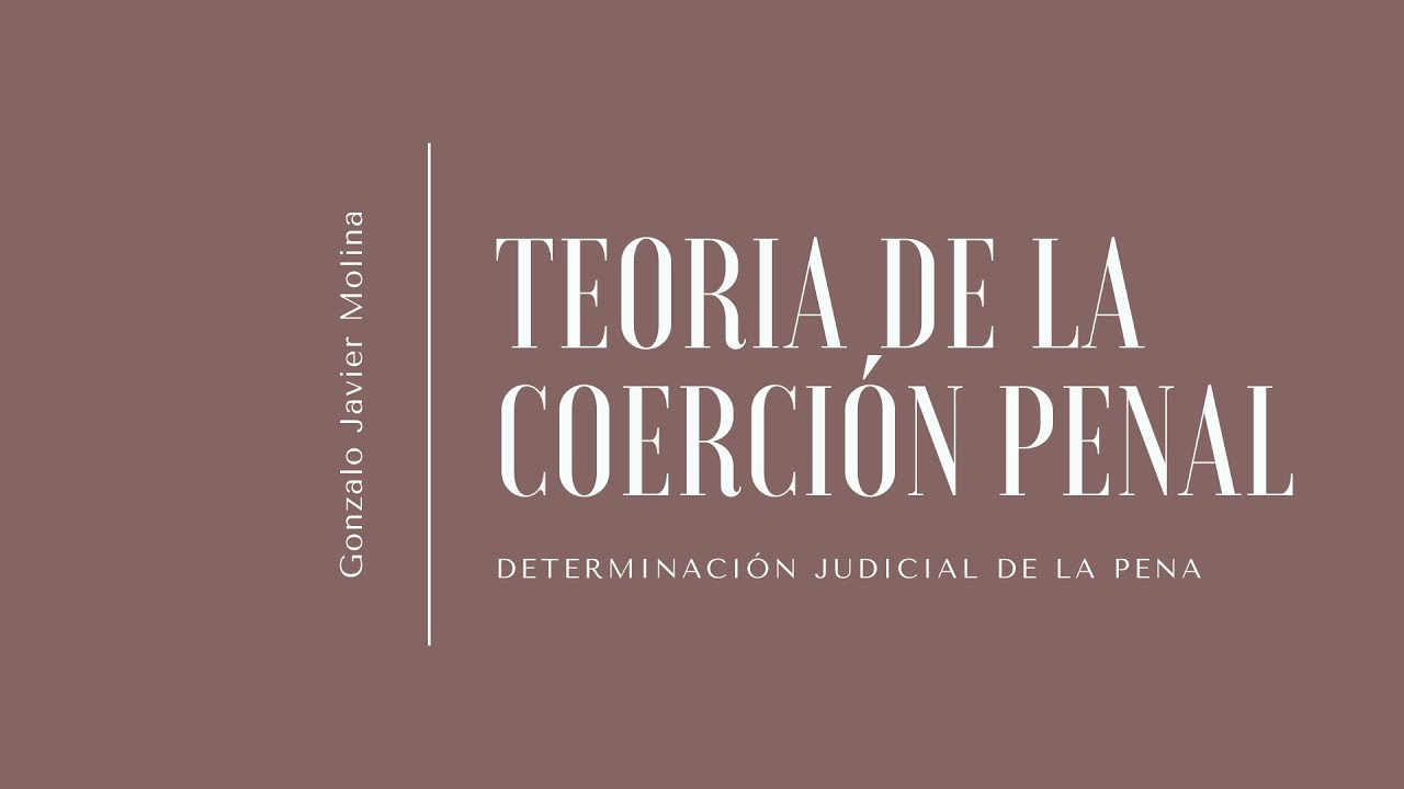 Determinación judicial de la pena