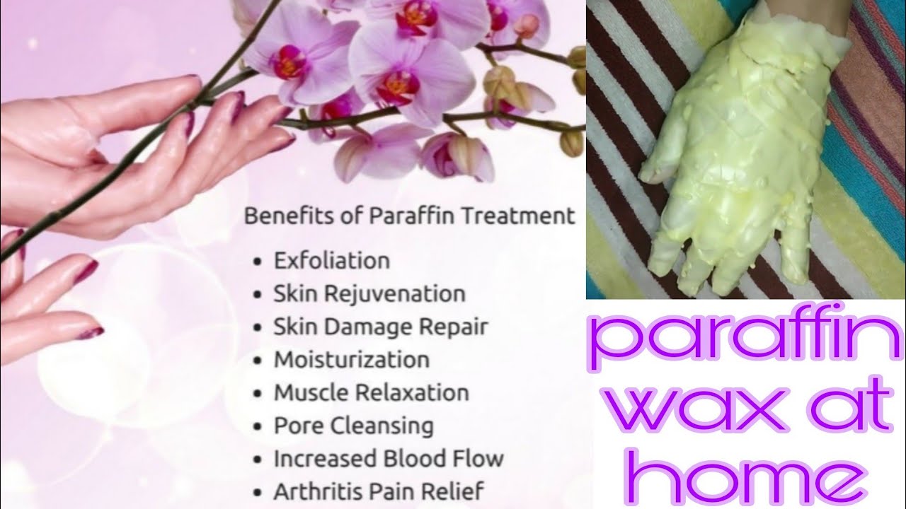 how to make paraffin wax at home//paraffin spa treatment at home
