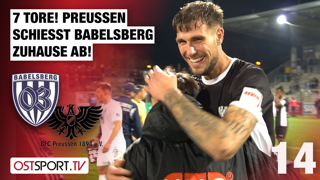 7 TORE! PREUSSEN schießt BABELSBERG zuhause ab: SVB03 - BFC Preussen | Regionalliga Nordost