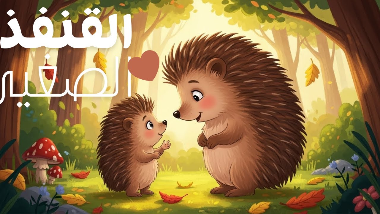 قصة القنفذ الصغير سنيبل 🦔 | قصة تعليمية للأطفال عن الشجاعة والتعاون.  #قصص #كرتوناطفال #cartoon 