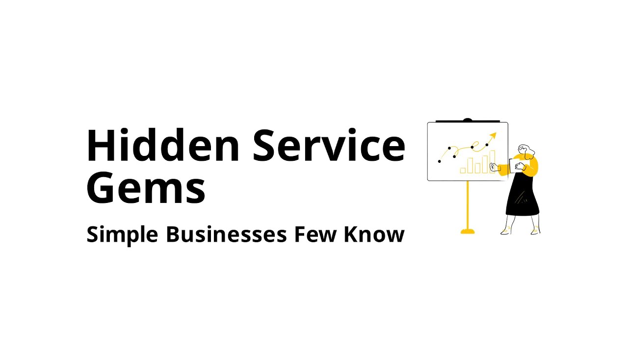 What are the best simple service businesses that no one is talking about?