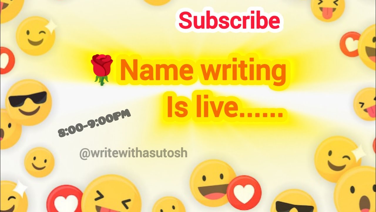 live name writing 😍🥰part-3
