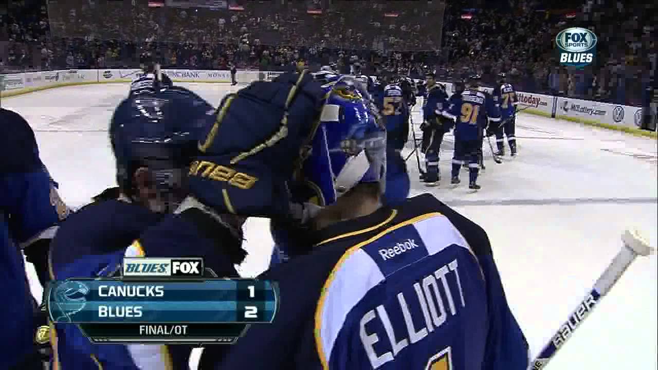 Complete shootout April 16 2013 Vancouver Canucks vs St. Louis Blues NHL Hockey