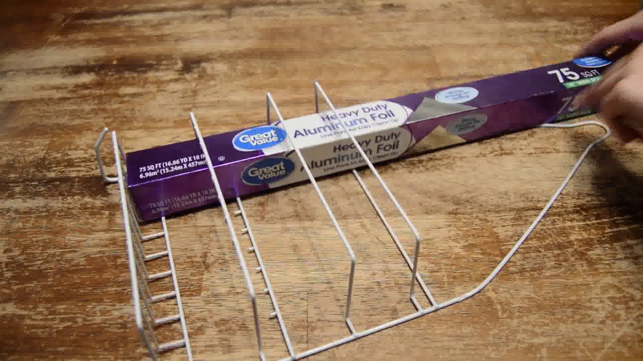 DIY Storage Solution for Foil, Wax Paper, etc., for $2!!!