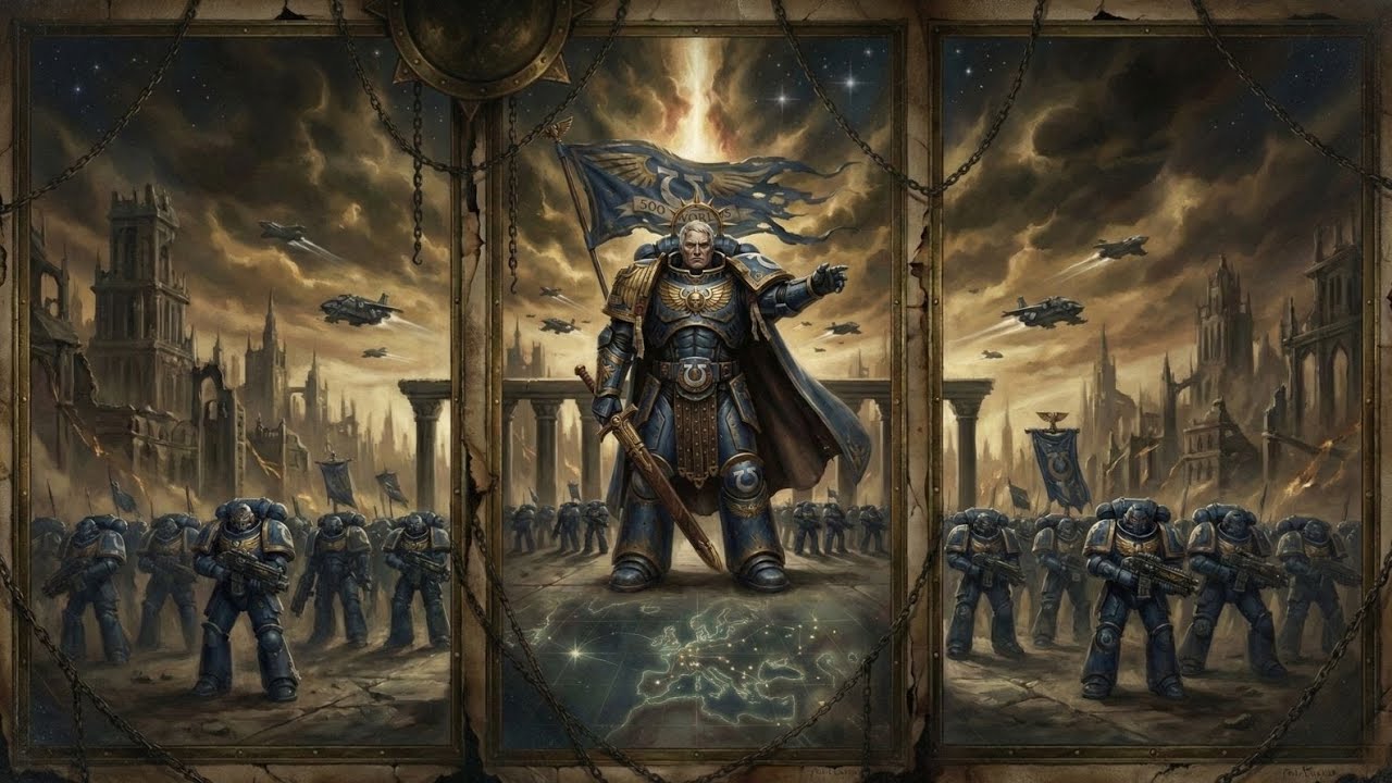 ¿Qué Construyó Ultramar Que Aterroriza Tanto al Caos COMO a Terra? 500 Mundos… Warhammer 40K