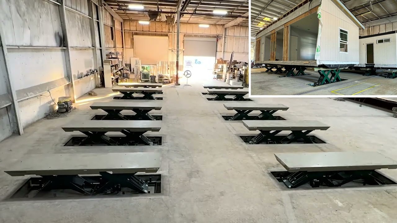 Synchronized Lift Table Application - Southworth