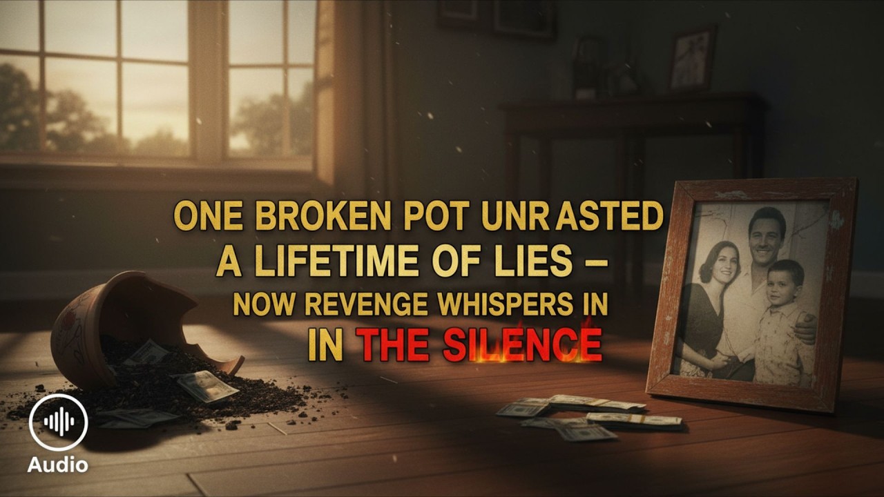SHATTERED POT REVEALS HIDDEN FAMILY – WIFE'S SILENT VENGEANCE UNFOLDS