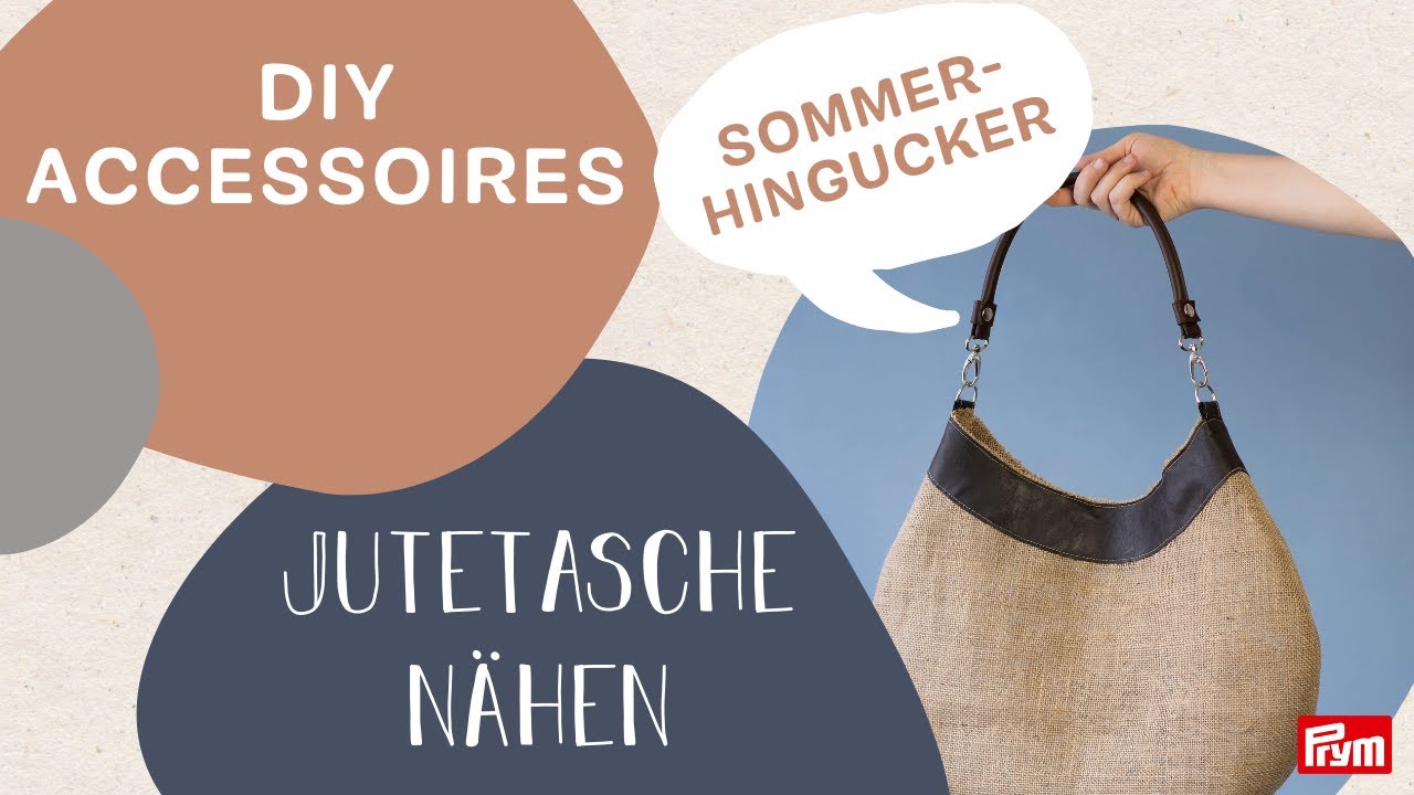 Jutetasche selbernähen | Swantje von YesHoney x Prym