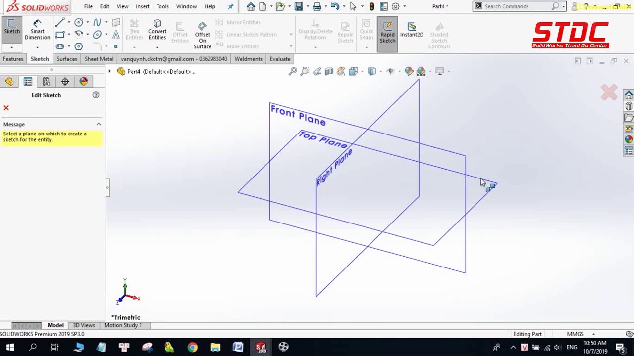 Tự động tạo Bend Allowance trong Solidworks 2019 - Automatically create Bend Allowance