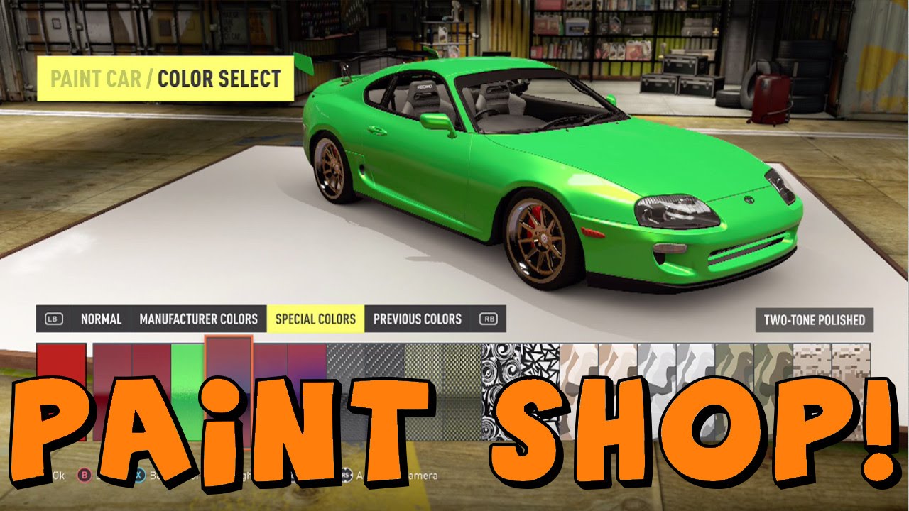 Forza Horizon 2 | Paint Shop!