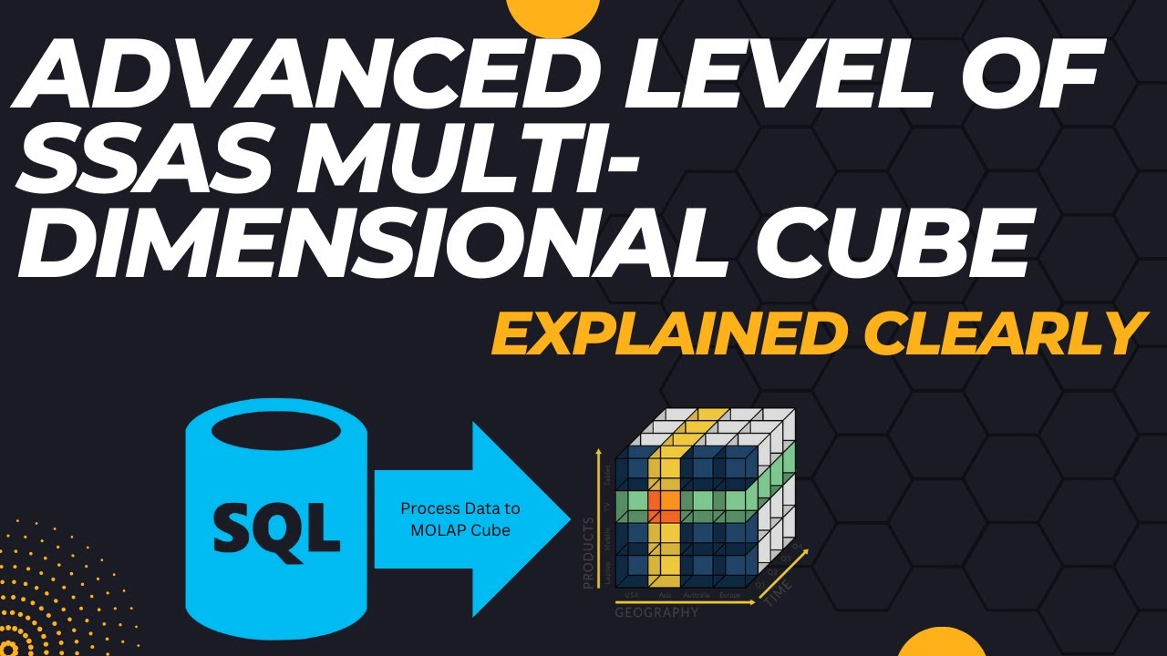 Advanced SSAS Multi-Dimensional Cube | Data Analytics | Data Analysis | Data Modeling.