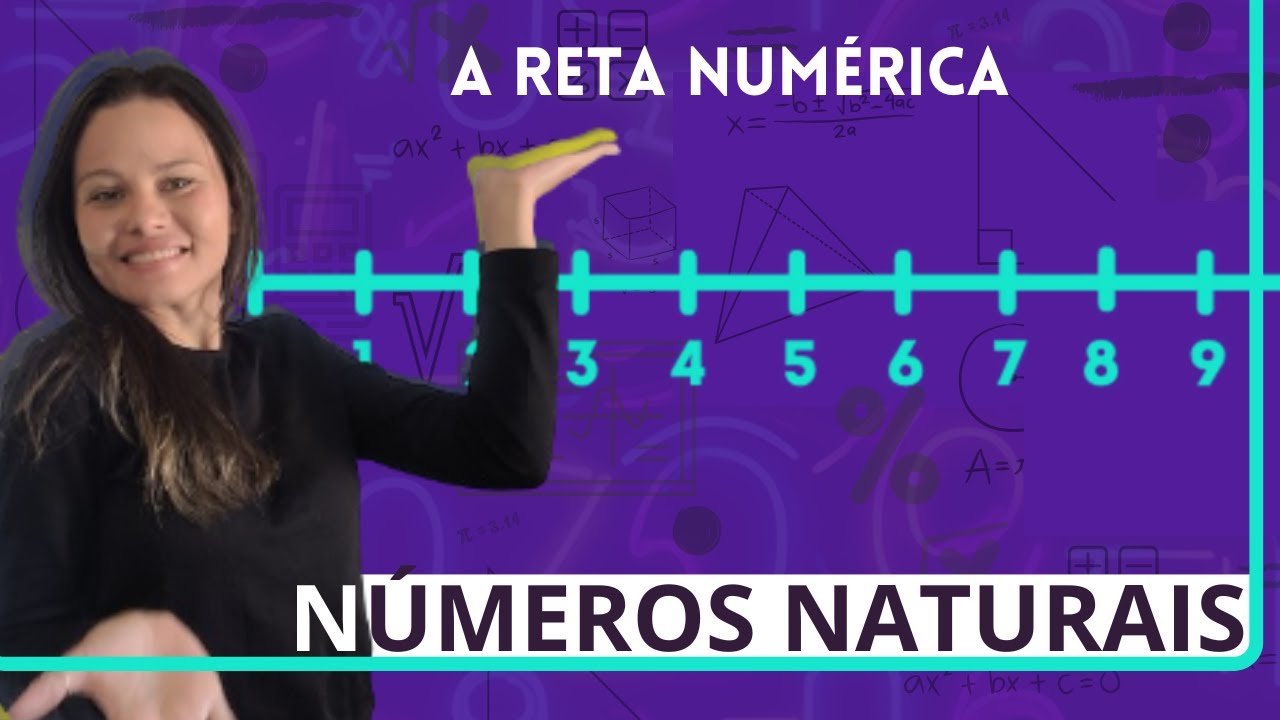 A reta numérica com os números naturais - Aula 4