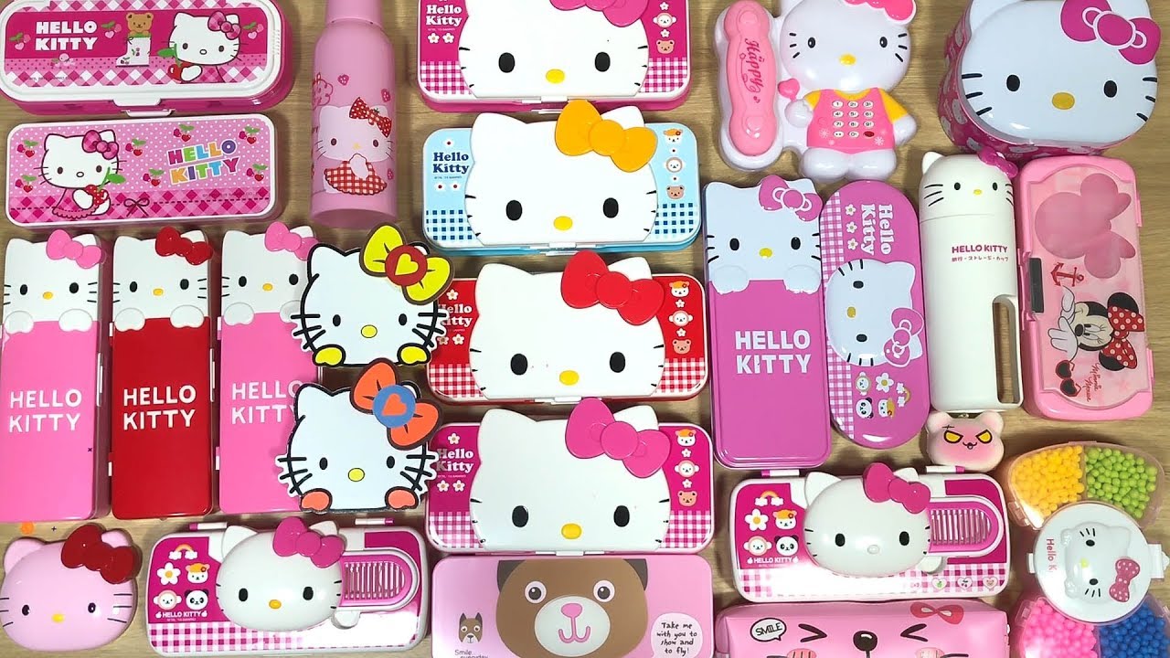 Color Series Season4 Mixing Slime ! Special Series Hello Kitty Slime ! Satisfying Slime Videos