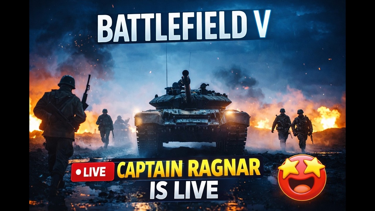 Battlefield V PC Live Stream  Intense Multiplayer Battles