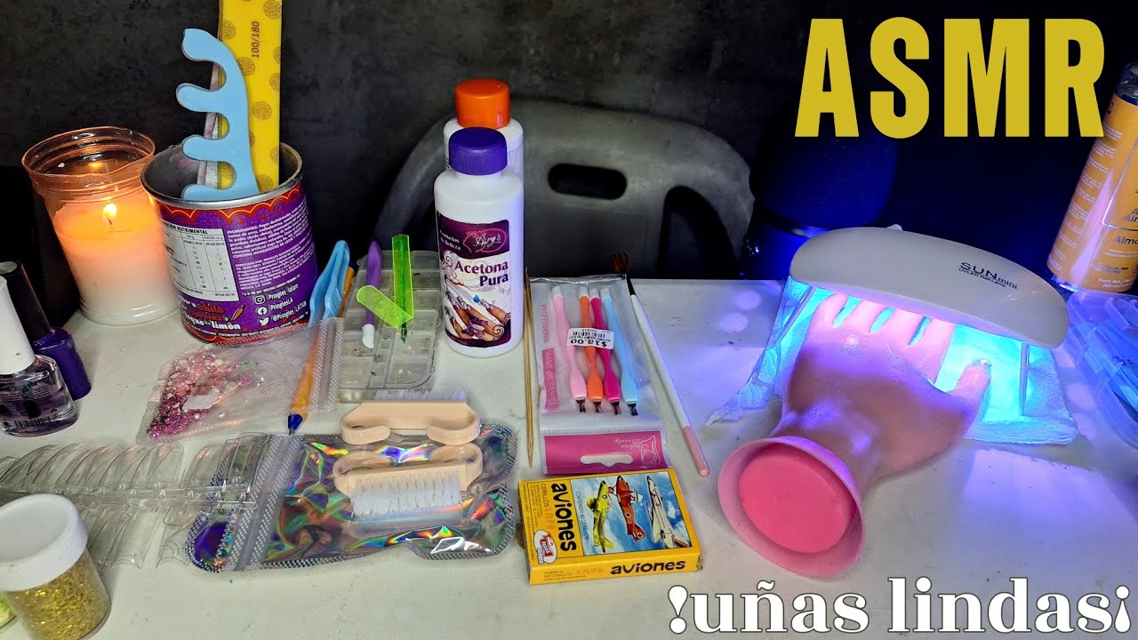 ASMR manicurista agradable te hace las uñas💅 ROLEPLAY   