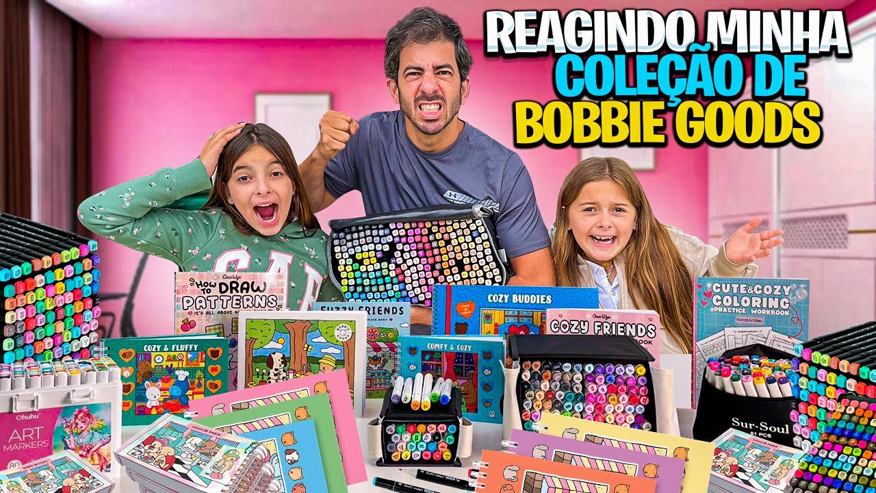MEU PAI REAGINDO A MINHA COLEÇÃO DE BOBBIE GOODS ! *Deu muito ruim