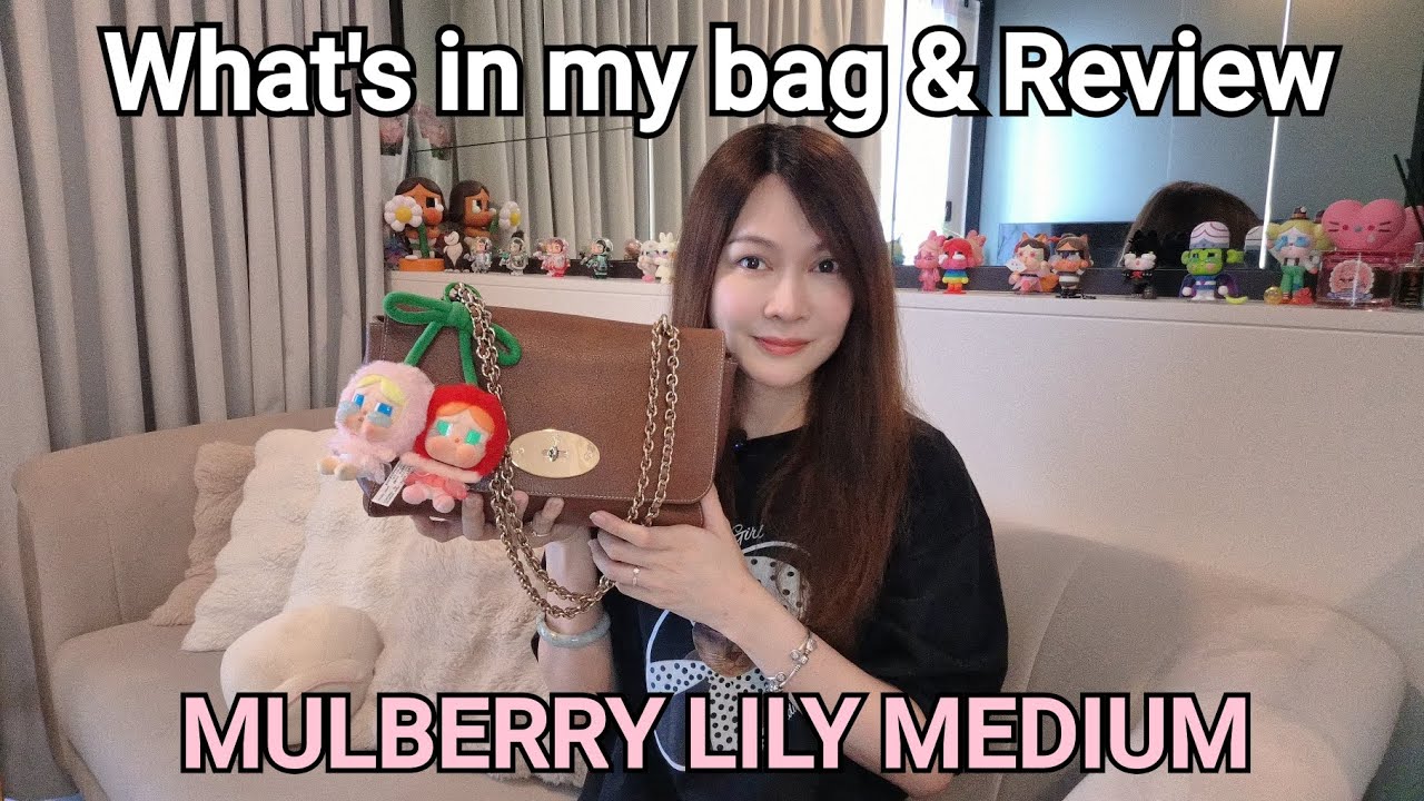 ОБЗОР СРЕДНЕЙ СУМКИ #MULBERRY LILY И КАК ОНА ПОДХОДИТ