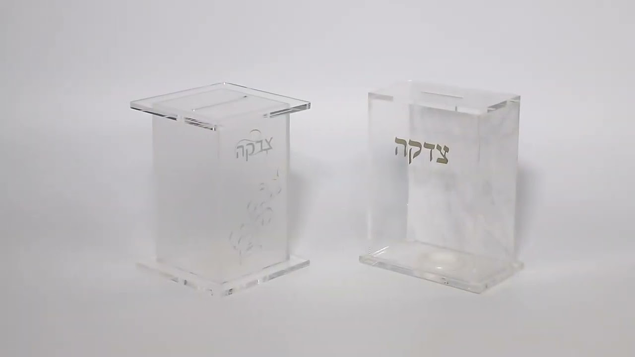 RECHI Custom Counter Acrylic Donation Box